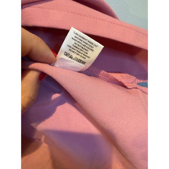 FIGS Technical Collection Scrub Set | Size XXL Top + Pants | Pink Rose - Picture 6 of 10